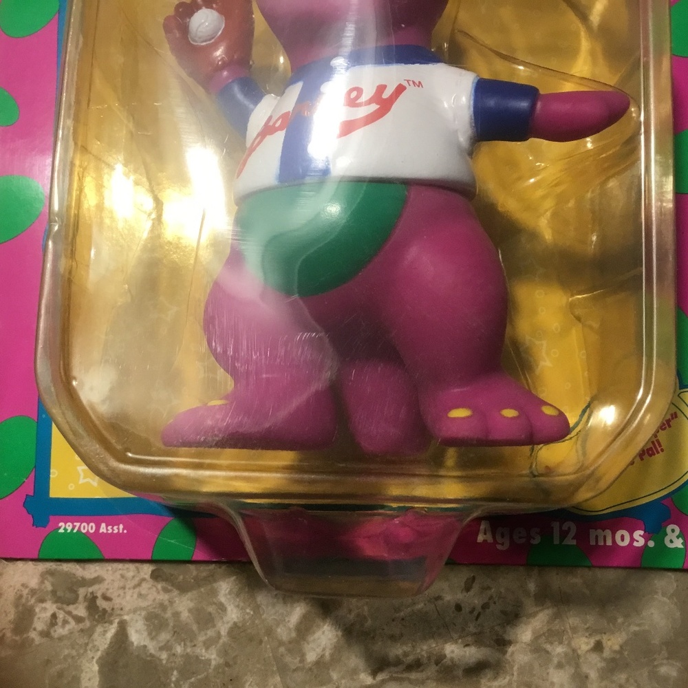 Fun - Time Baseball Barney (1993) Nice! - Picture 5 of 6